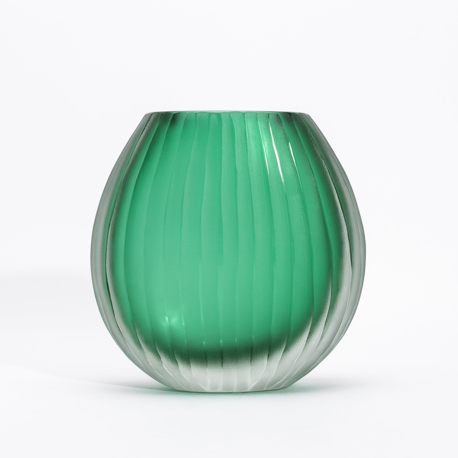 Murano Surpeme Vase in Emerald Green