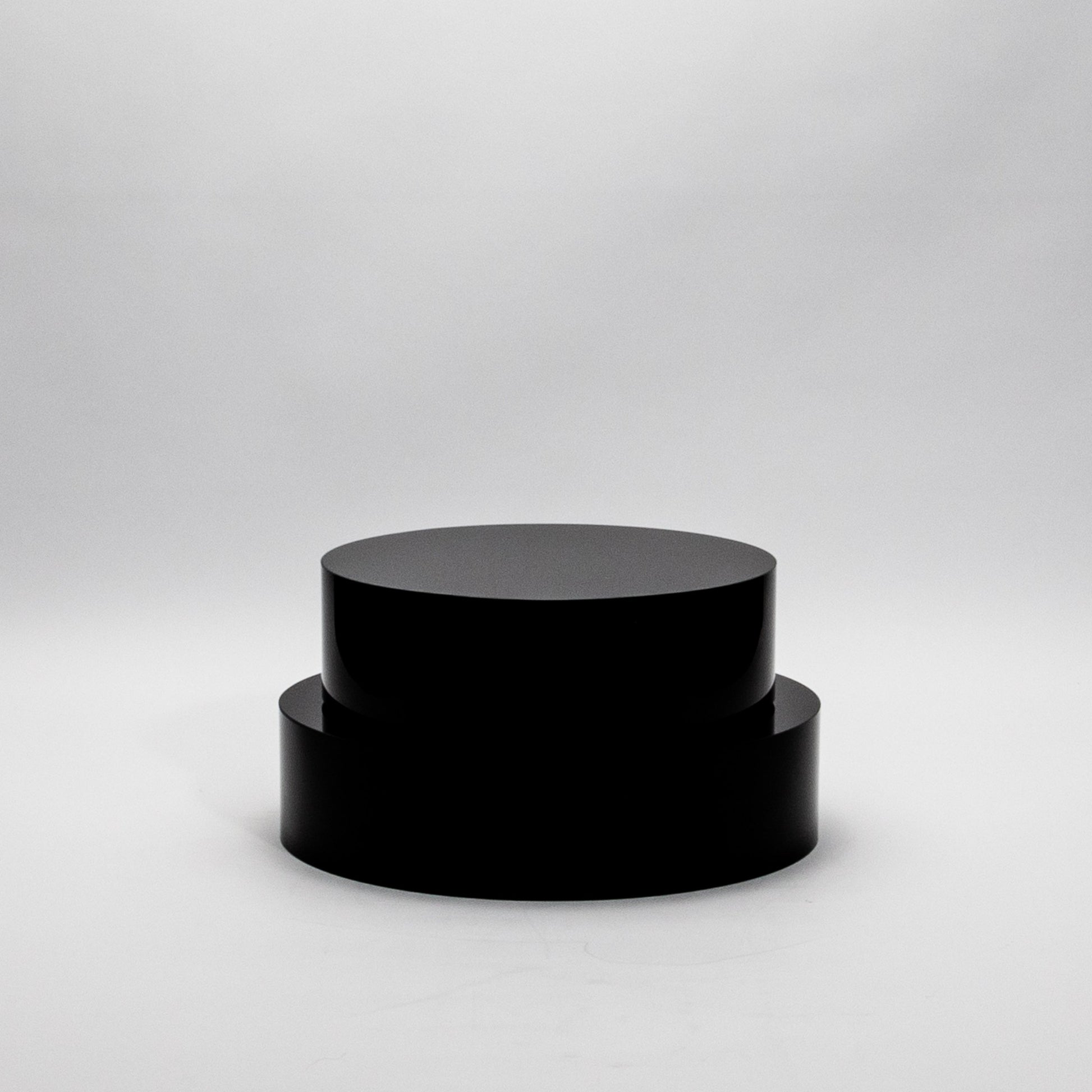 Black Crystal Base Riser by KA Glass