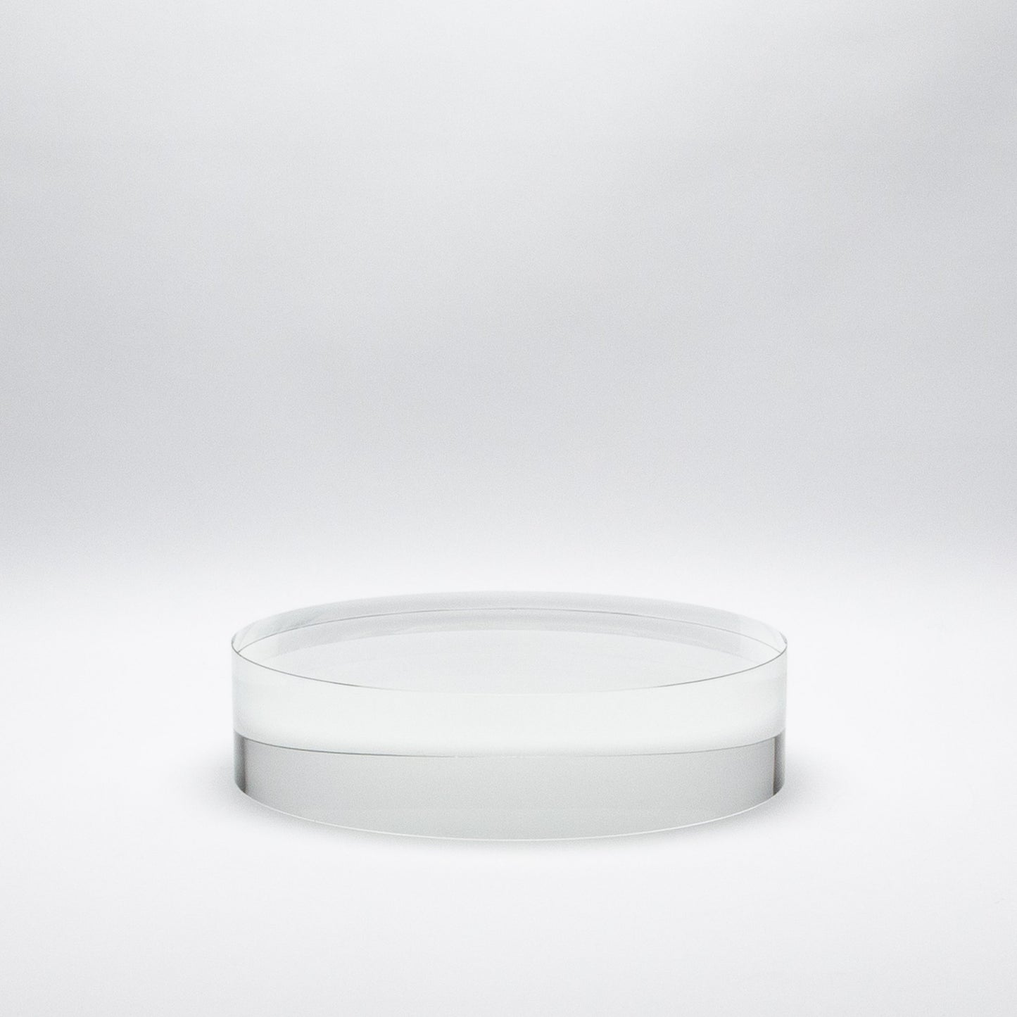 Clear Crystal Base Riser by KA Glass