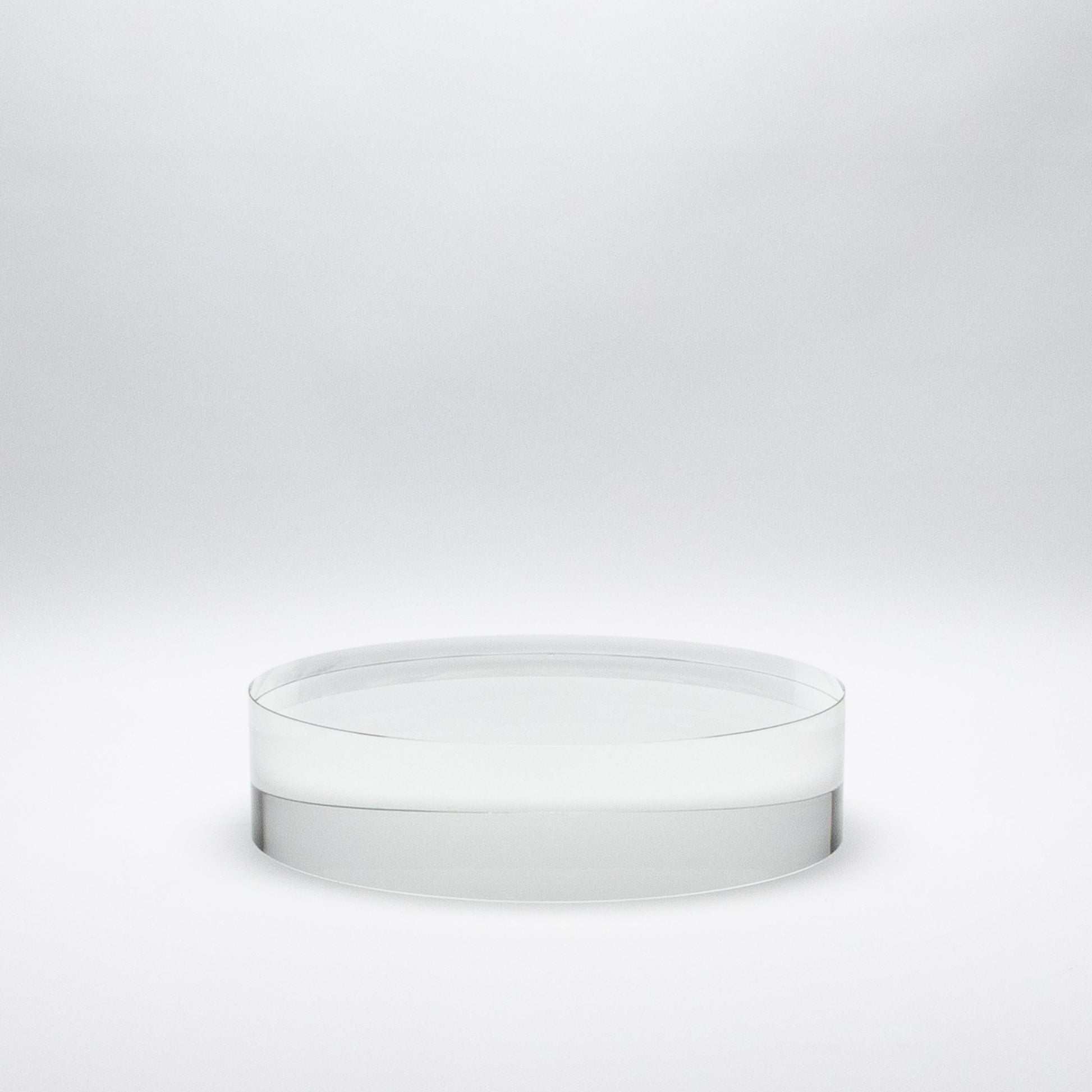 Clear Crystal Base Riser by KA Glass
