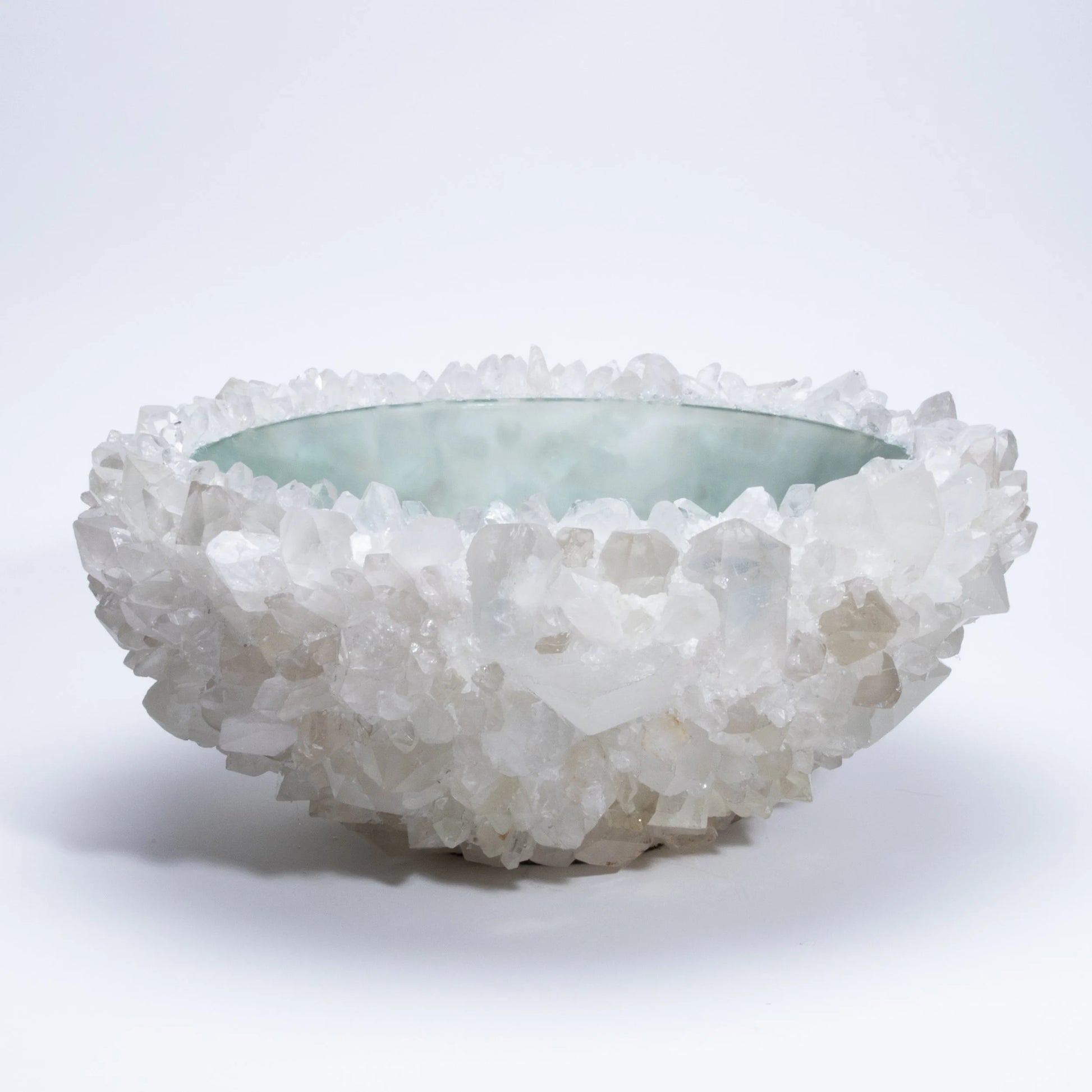 Classic Extra Large Bowl in Clear Quartz
