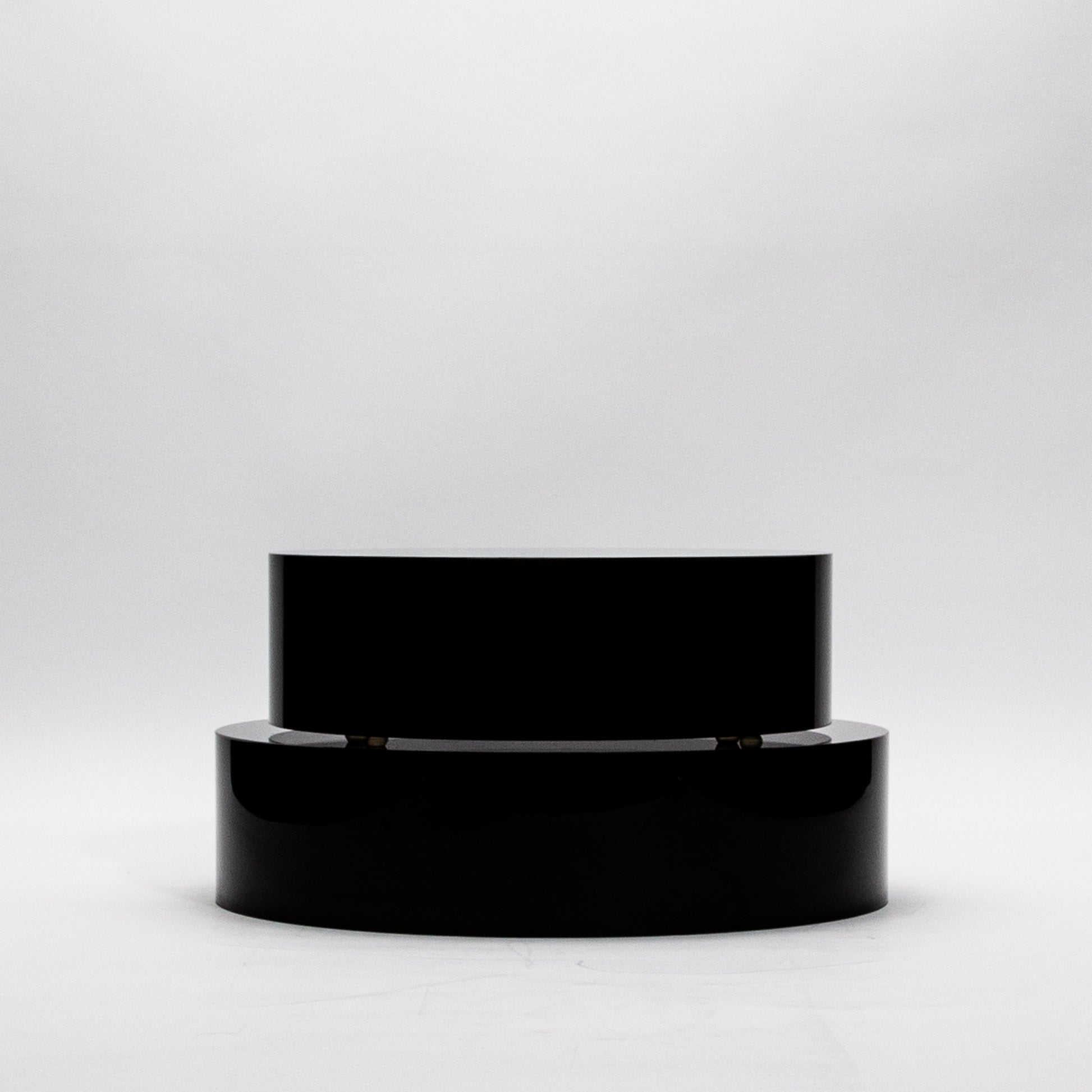 Black Crystal Base Riser by KA Glass