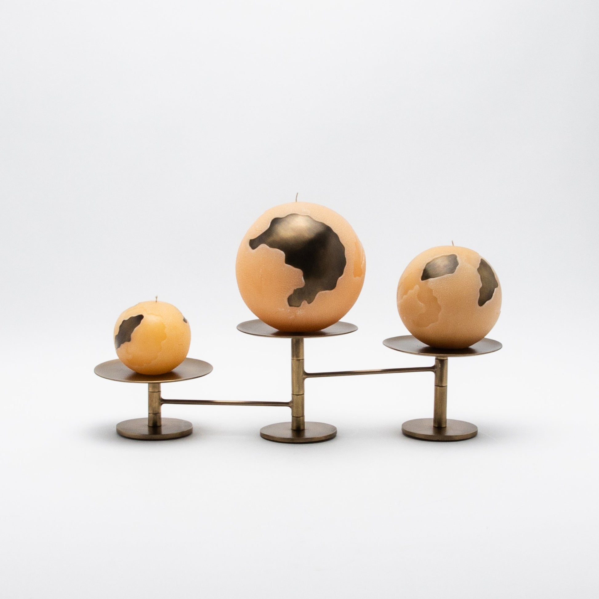 3-Top Mobile Sphere Pedestal by Patrick Coard Paris