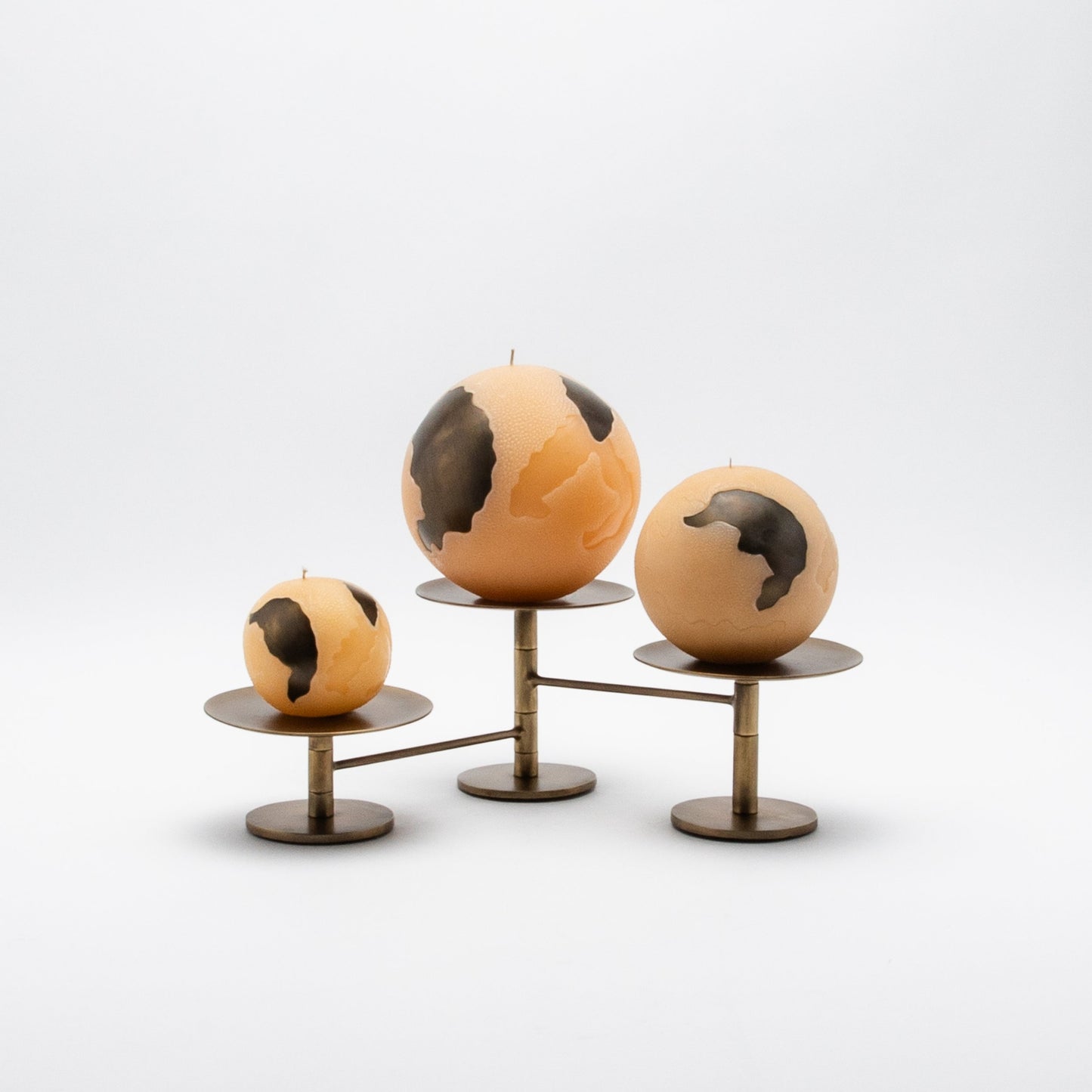 3-Top Mobile Sphere Pedestal by Patrick Coard Paris