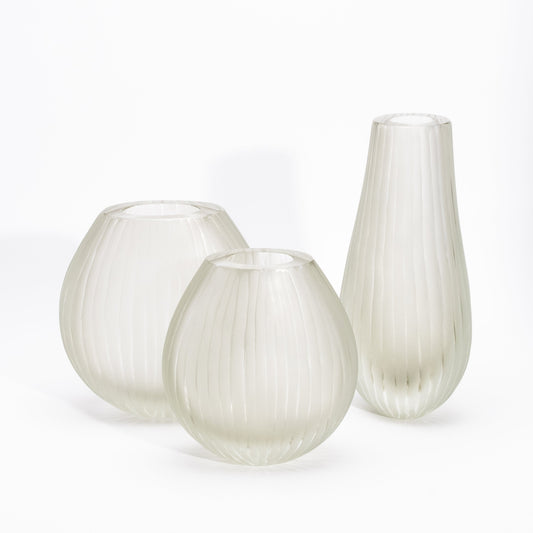 Murano Supreme Vase in Citrine