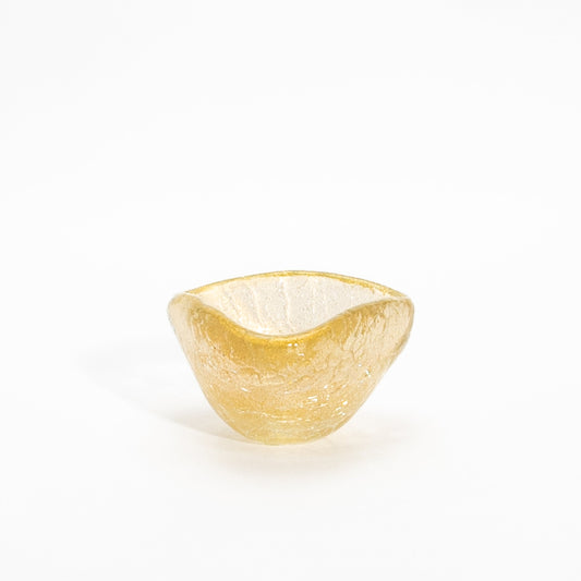 Murano Bowl with 24-Karat Gold Flecks