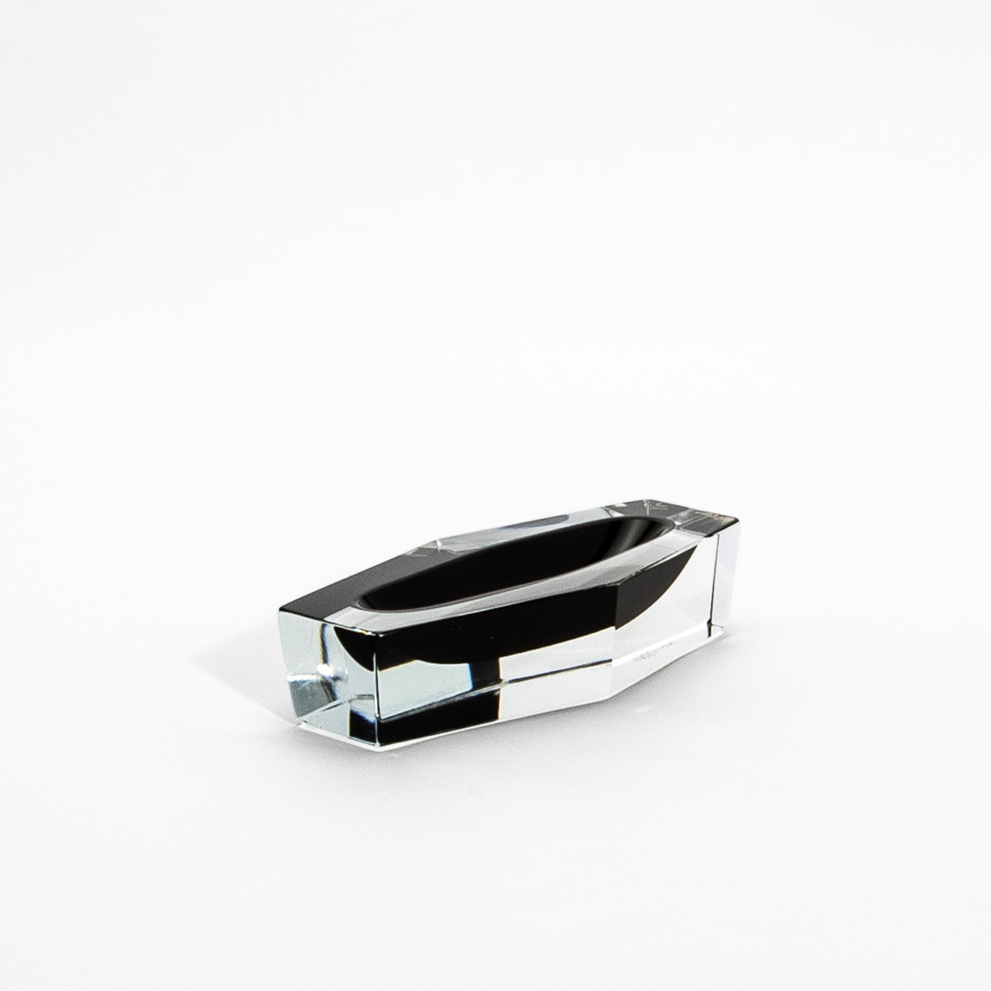 Murano Ashtray in Onyx Black