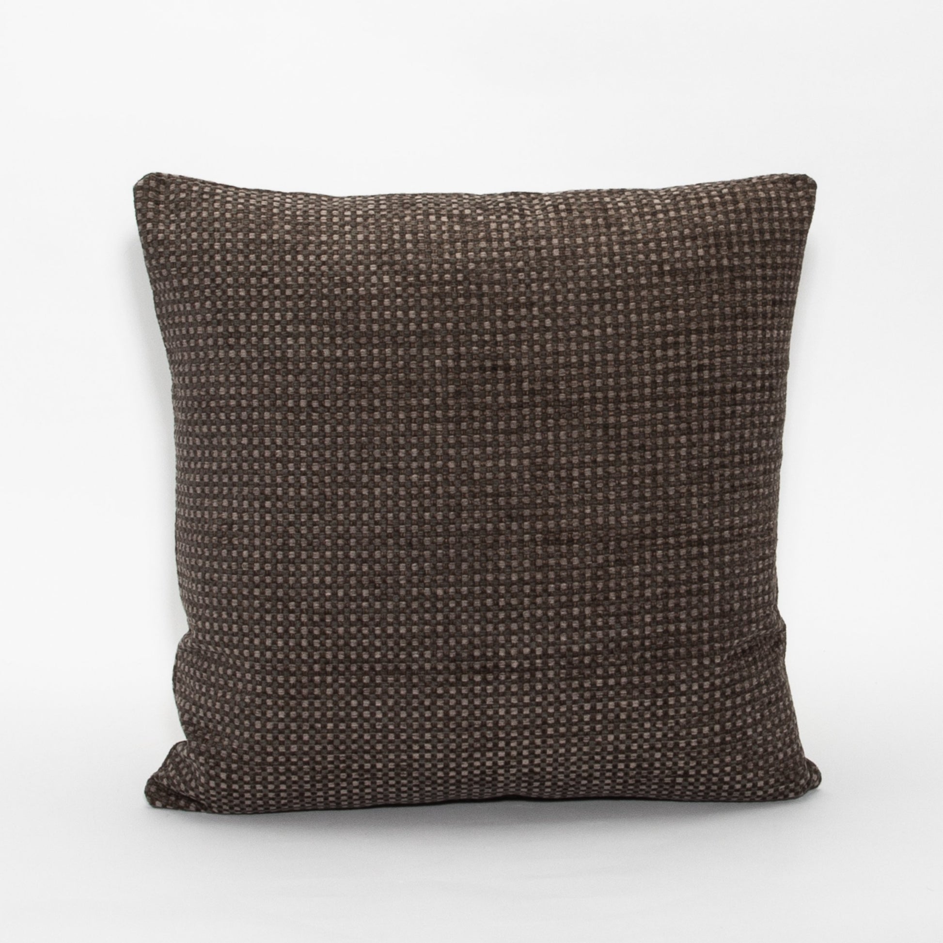 Charcoal Check Pillow by MOGUL