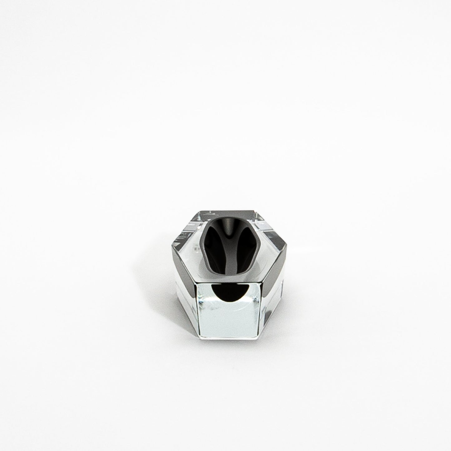 Murano Ashtray in Onyx Black