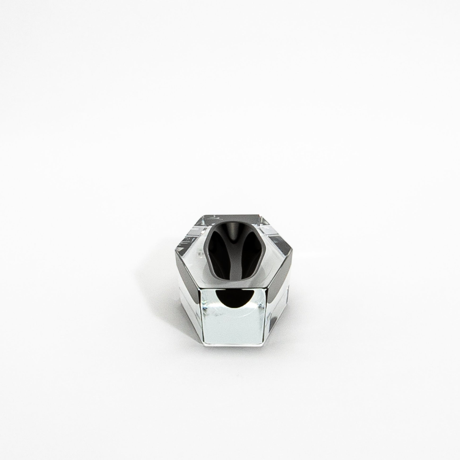 Murano Ashtray in Onyx Black