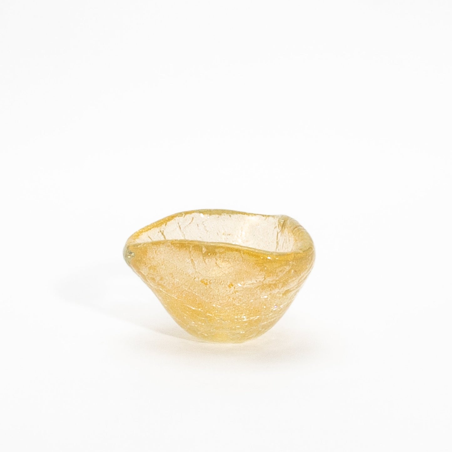 Murano Bowl with 24-Karat Gold Flecks