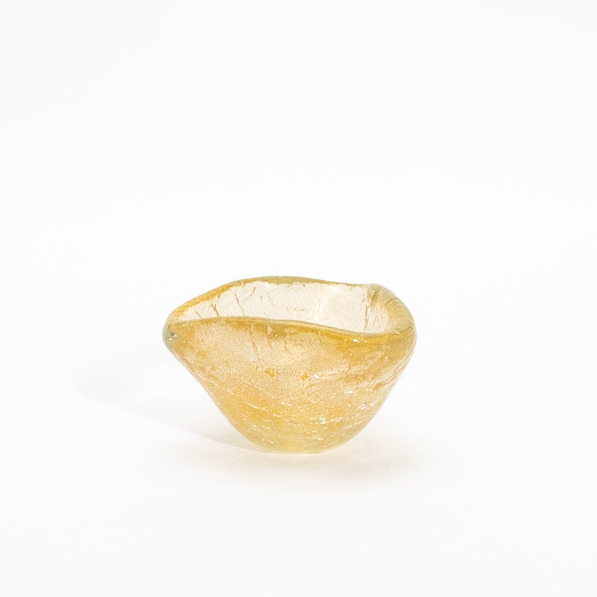 Murano Bowl with 24-Karat Gold Flecks