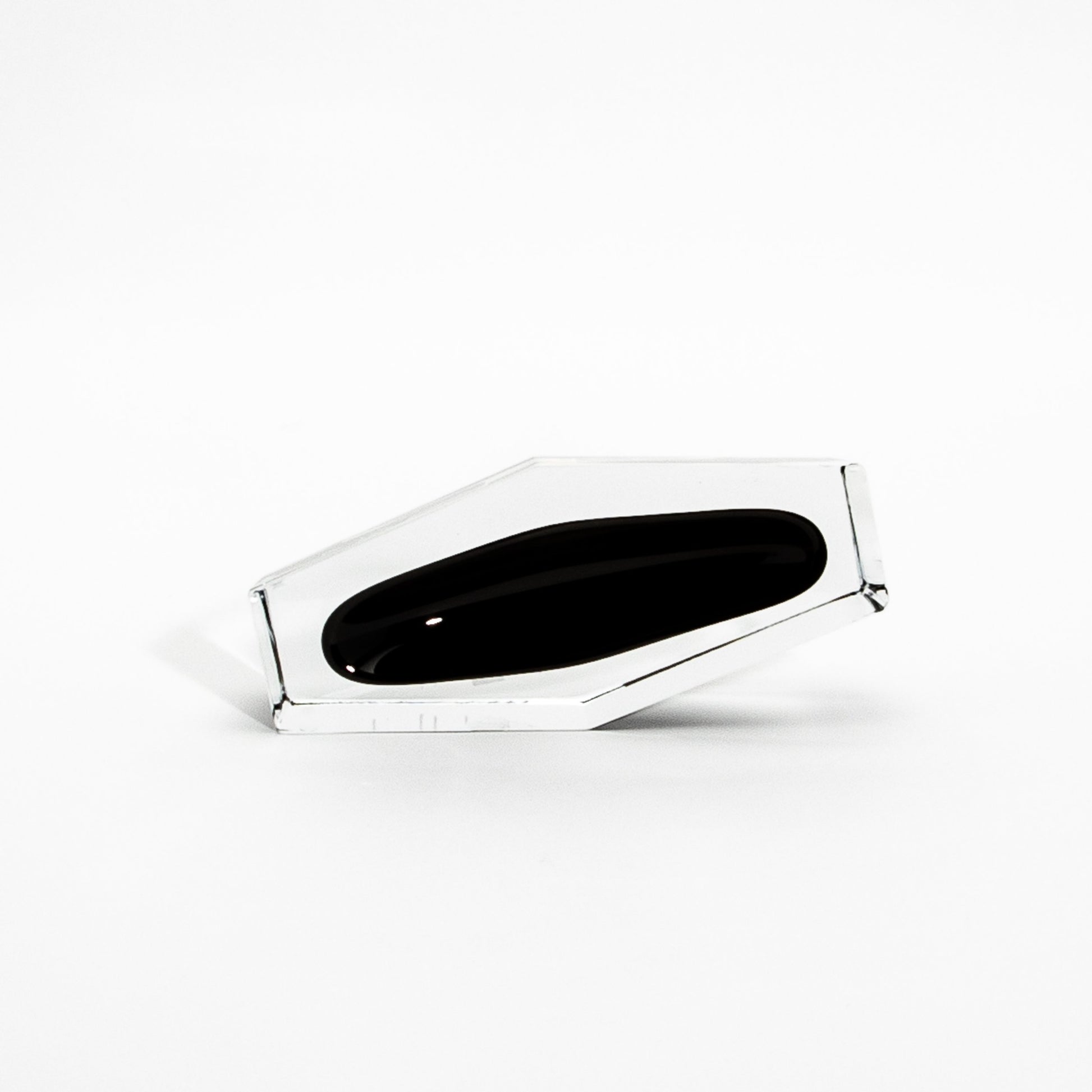 Murano Ashtray in Onyx Black