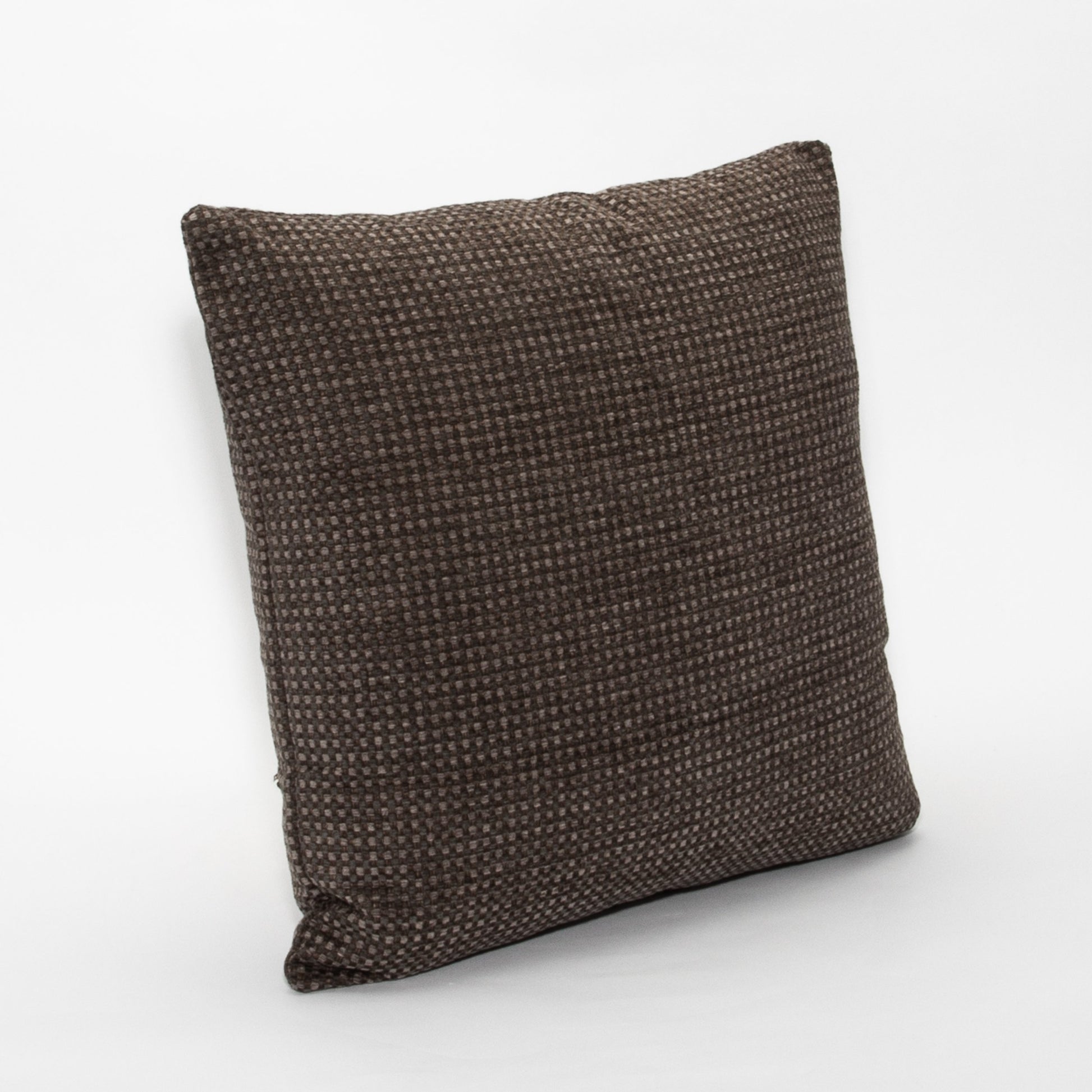 Charcoal Check Pillow by MOGUL