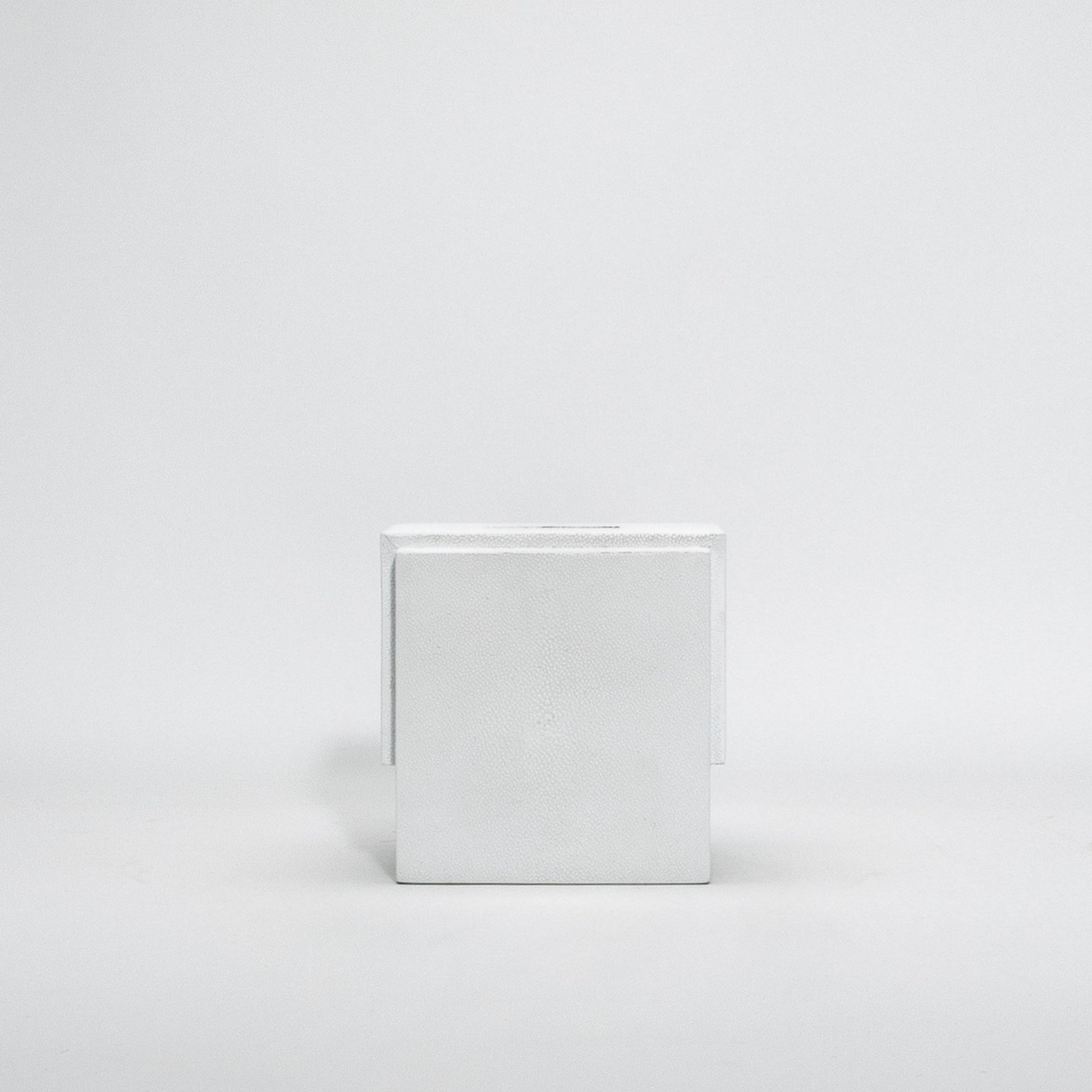 Tissue Box in White Shagreen by R&Y Augousti