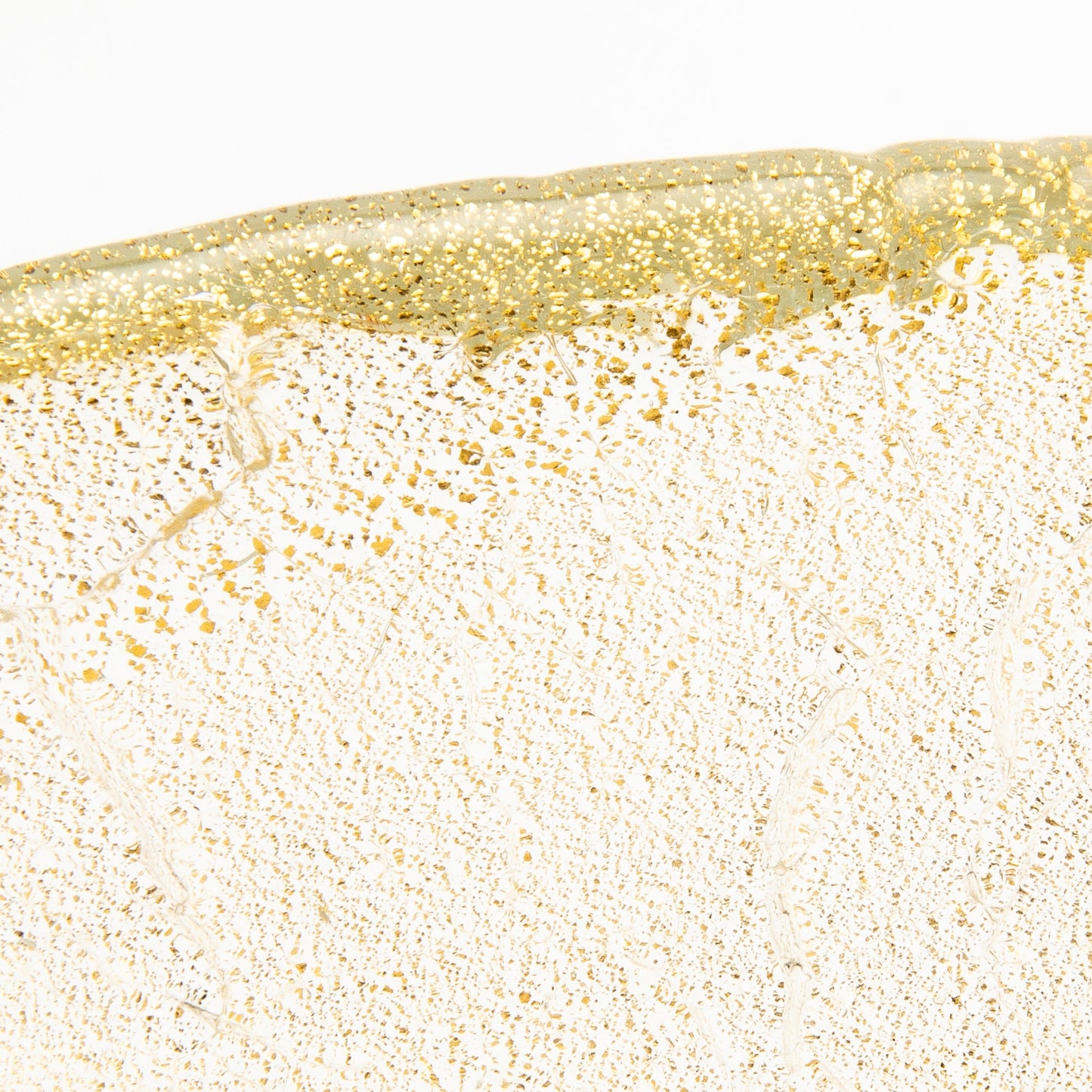 Murano Bowl with 24-Karat Gold Flecks