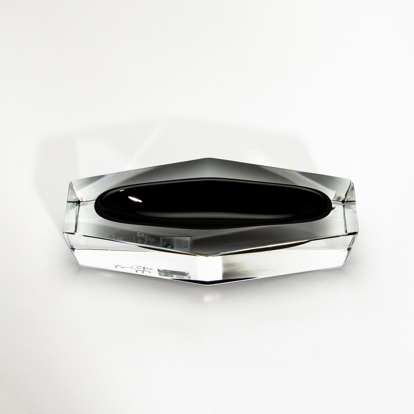 Murano Ashtray in Onyx Black