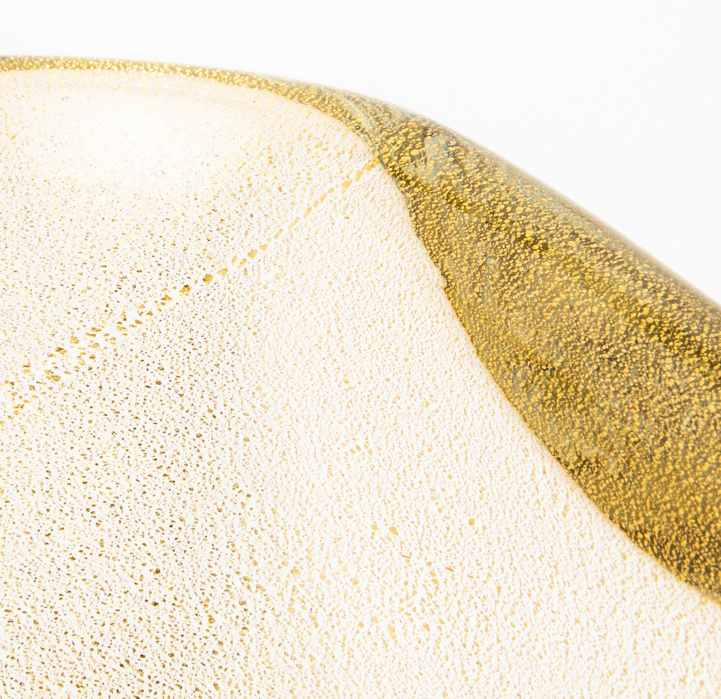Murano Bowl with 24-Karat Gold Flecks