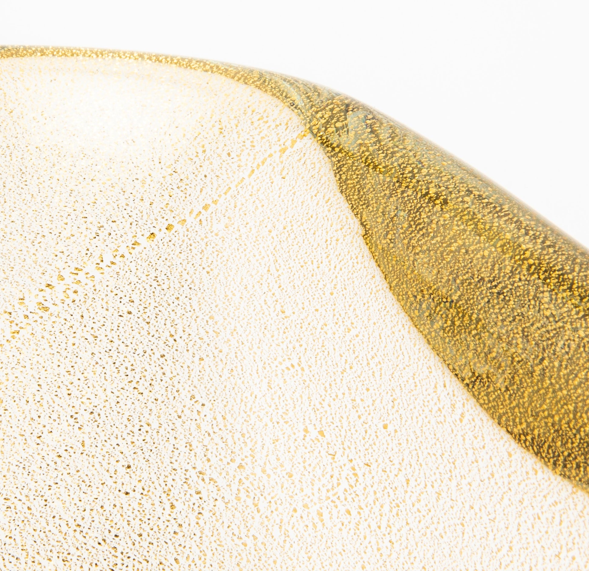 Murano Bowl with 24-Karat Gold Flecks
