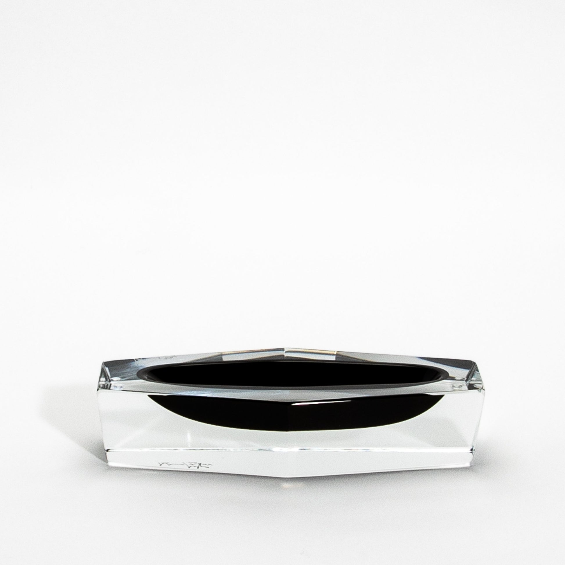 Murano Ashtray in Onyx Black