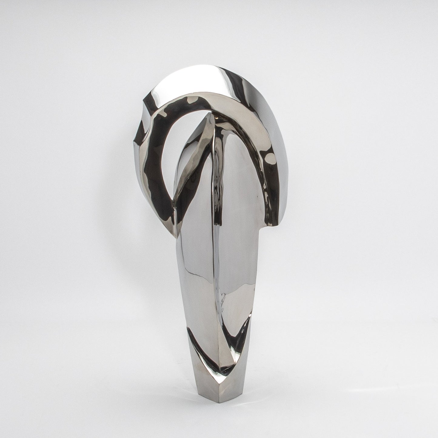 Modern Abstract Sculpture in Stainless by Patrick Coard Paris