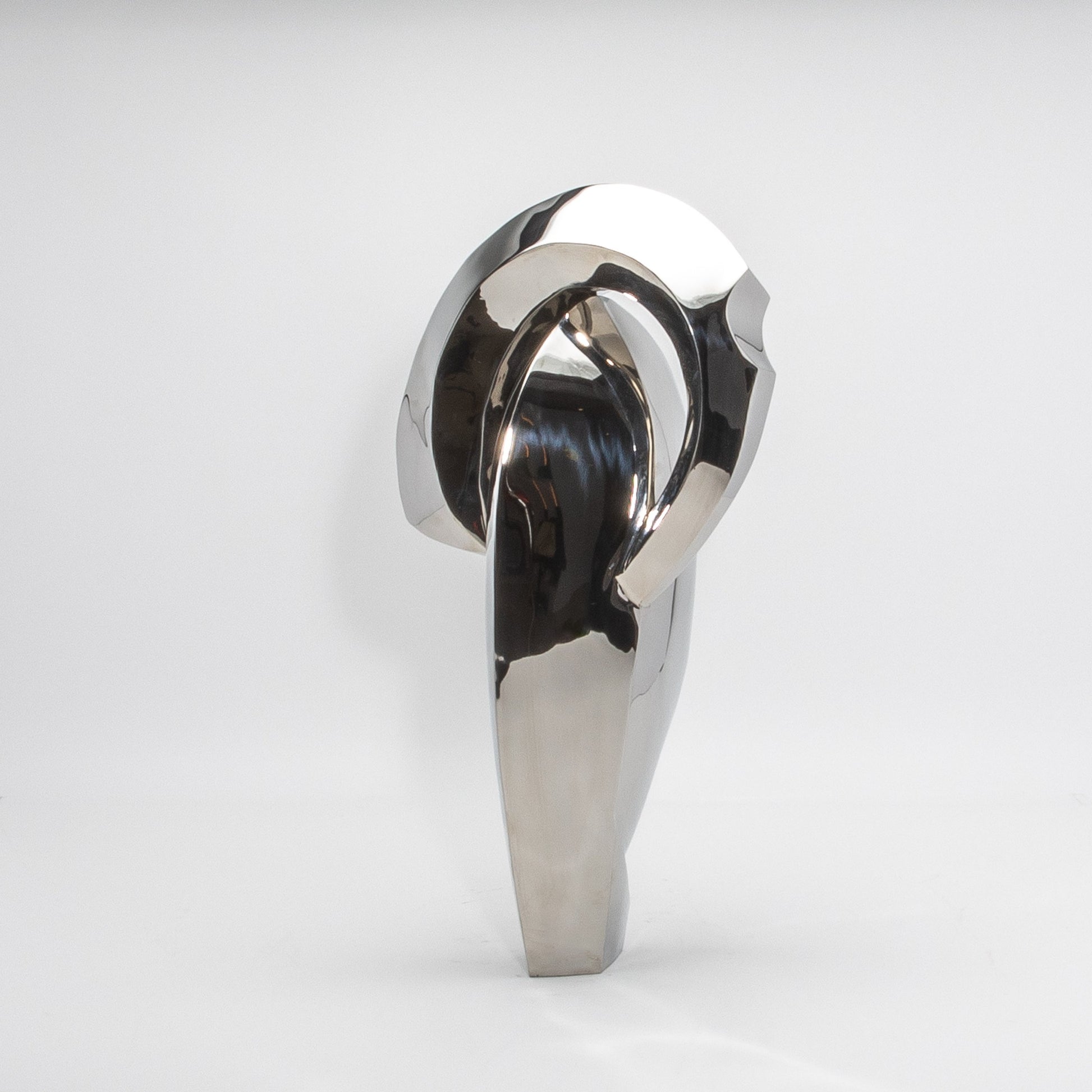 Modern Abstract Sculpture in Stainless by Patrick Coard Paris