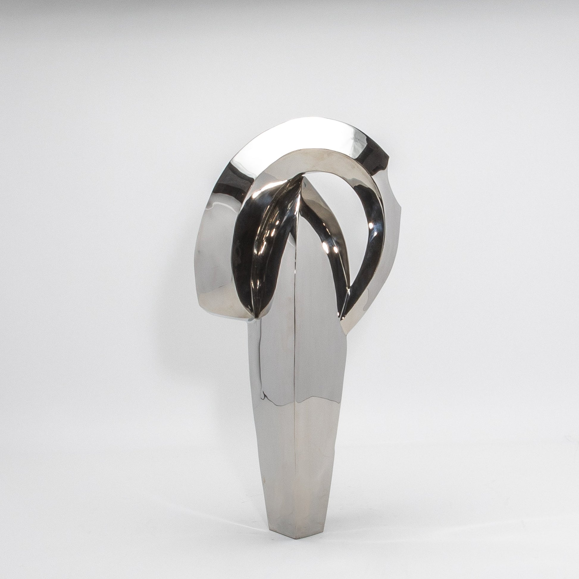 Modern Abstract Sculpture in Stainless by Patrick Coard Paris