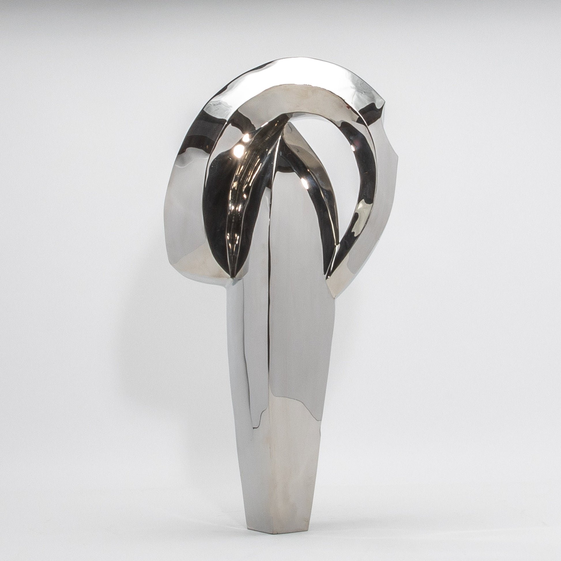 Modern Abstract Sculpture in Stainless by Patrick Coard Paris