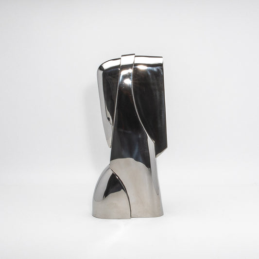 Modern Abstract Sculpture in Stainless by Patrick Coard Paris