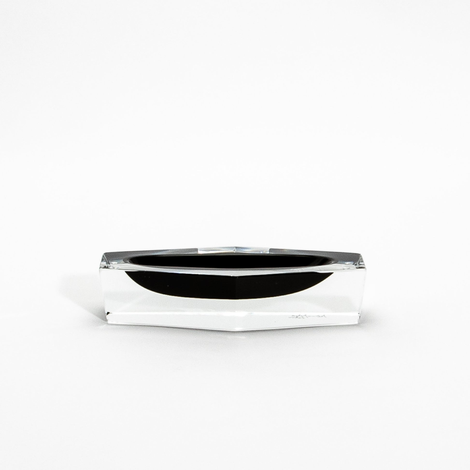 Murano Ashtray in Onyx Black