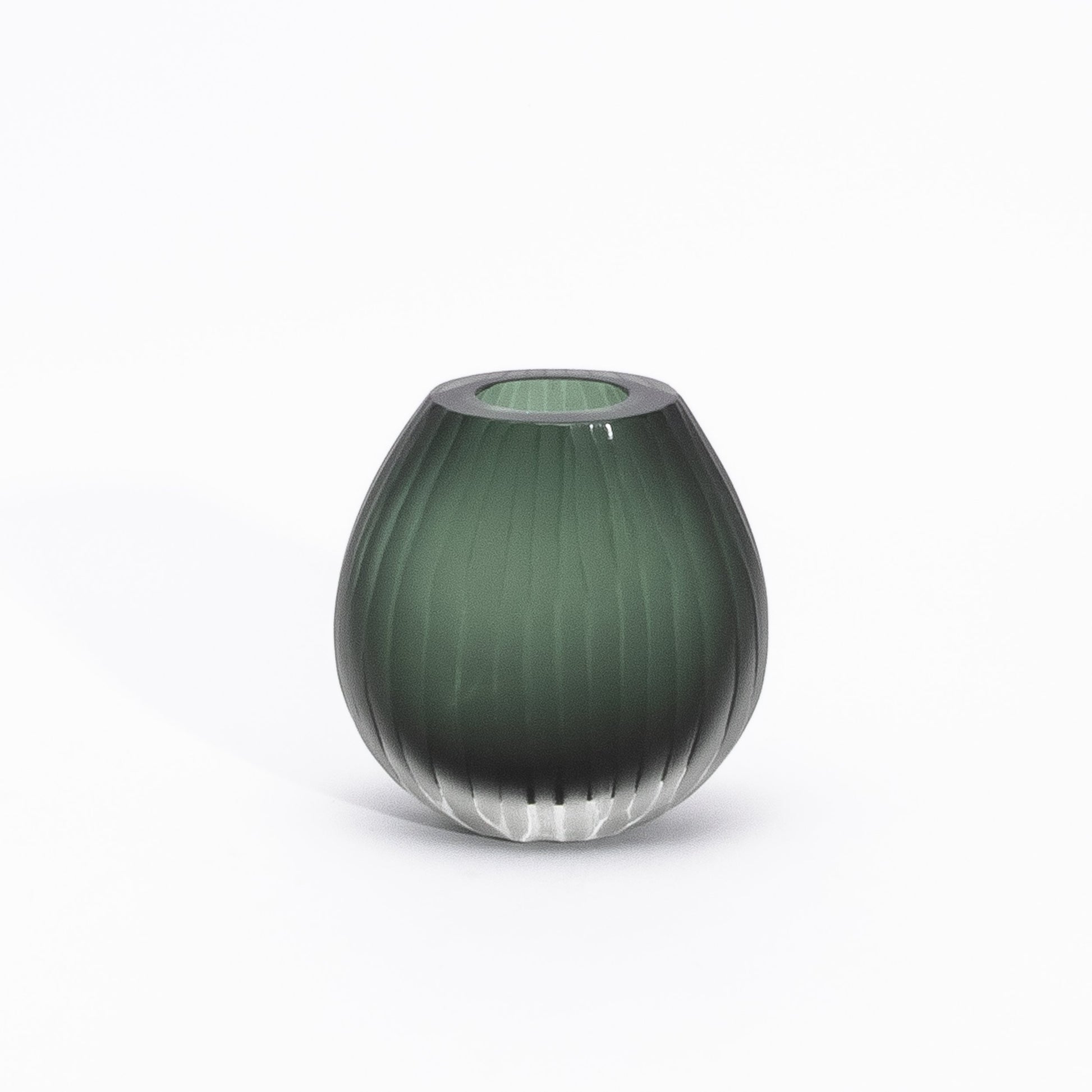 Murano Surpeme Vase in Eucalyptus Green