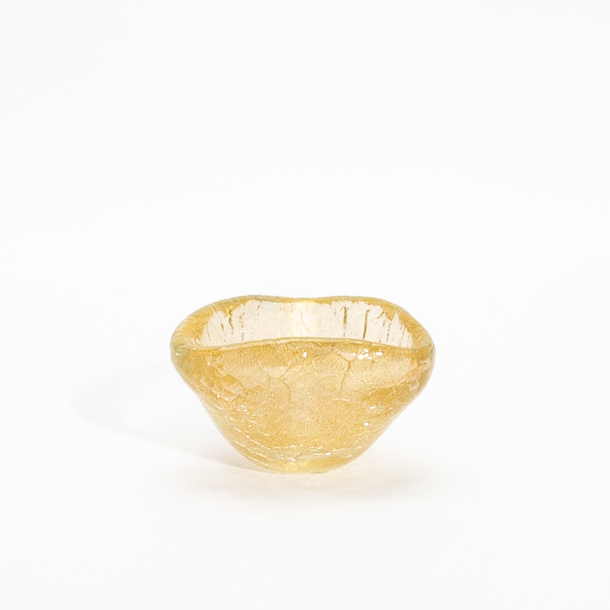 Murano Bowl with 24-Karat Gold Flecks