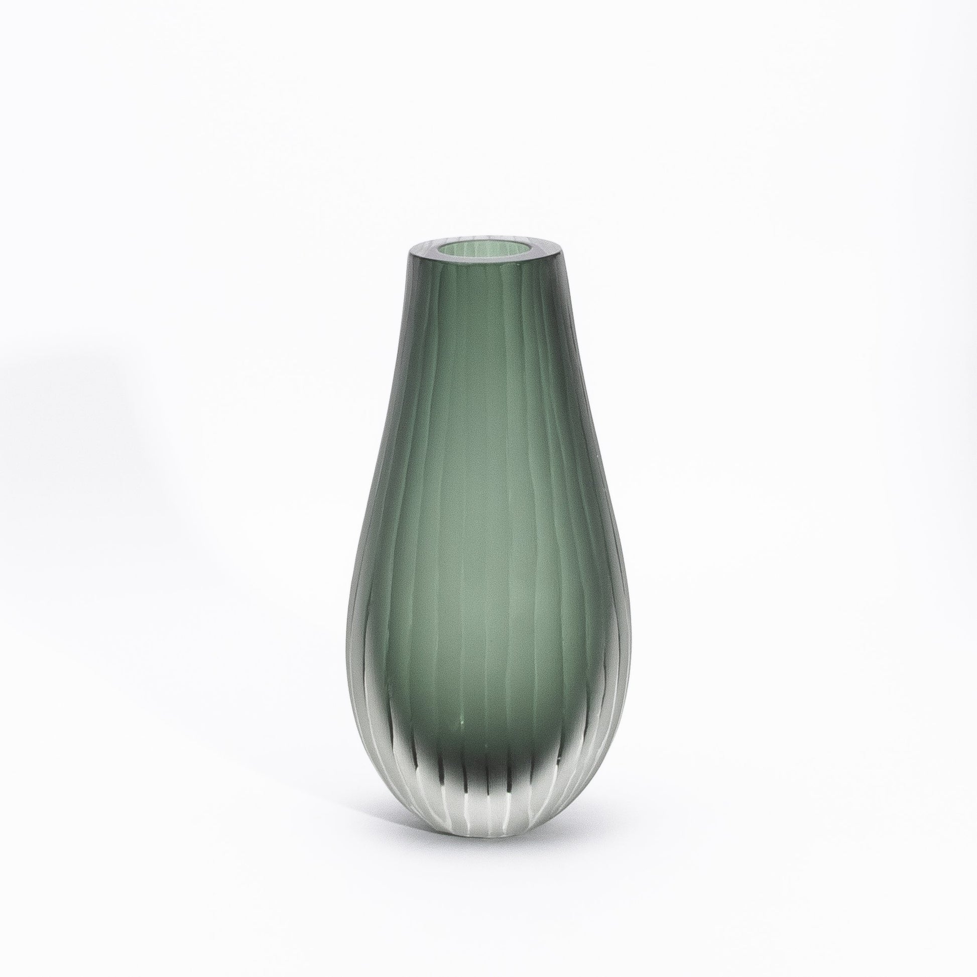 Murano Surpeme Vase in Eucalyptus Green