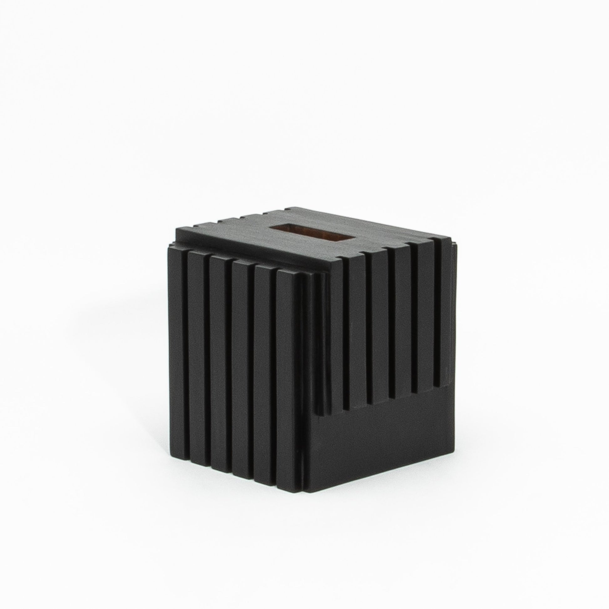 Tissue Box in Black Oak Detail by R&Y Augousti
