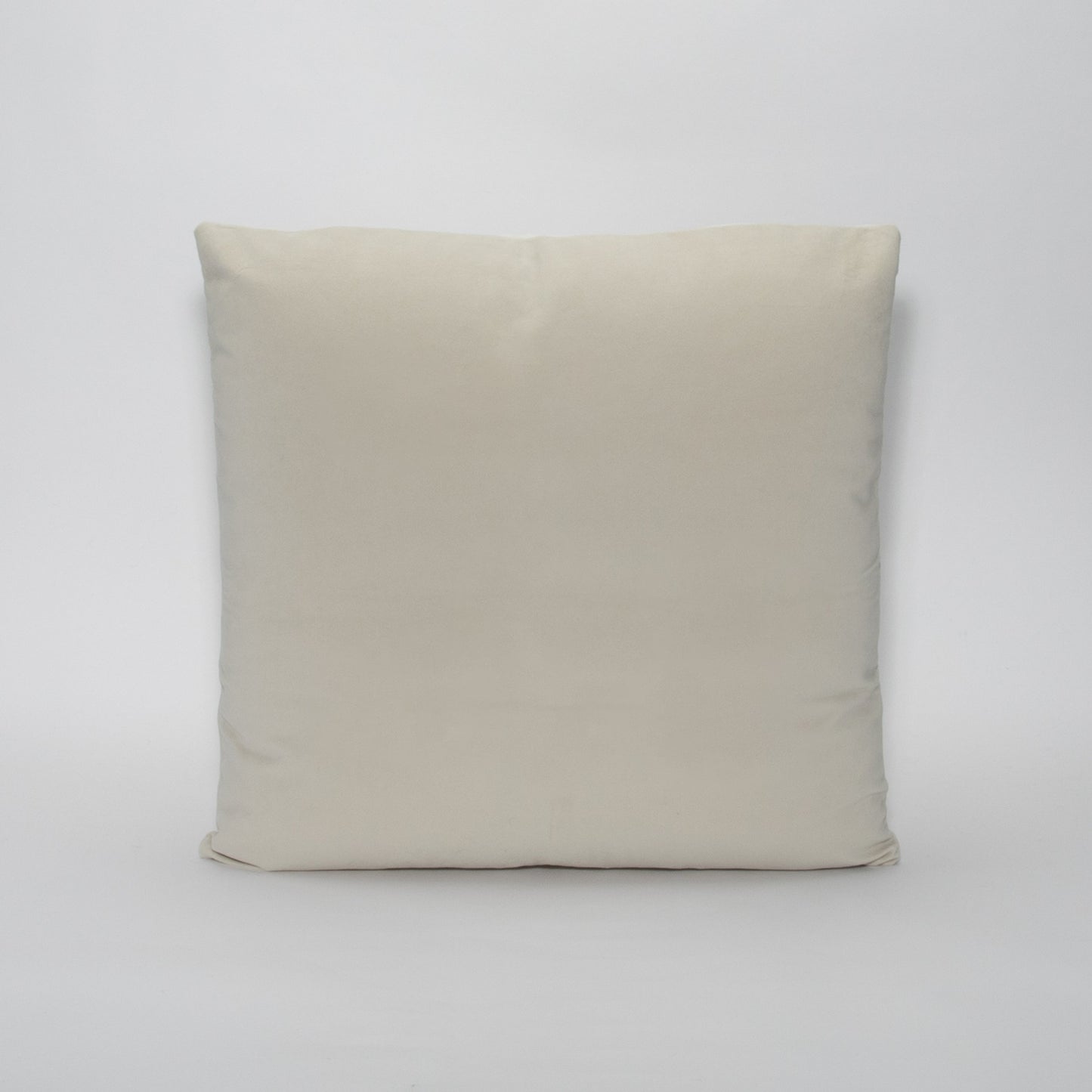 Cream Velvet Pillow by MOGUL