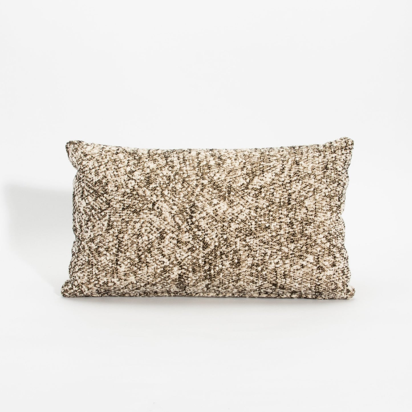 Light Woven Kidney Pillow with Elitis Fabric