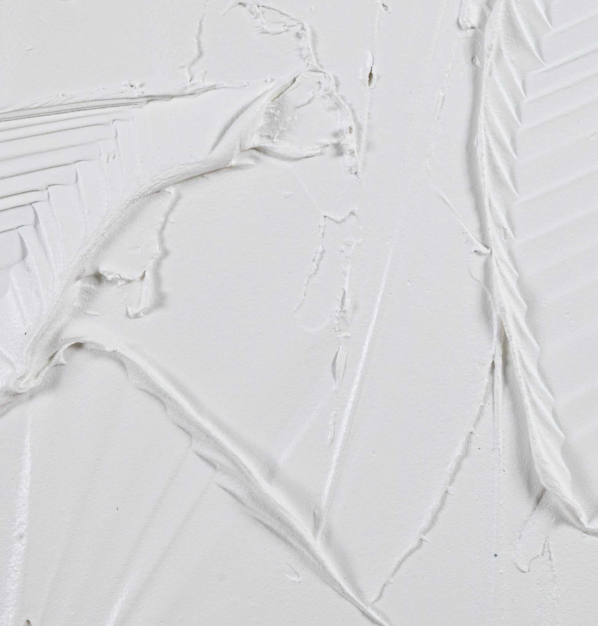 Modern Textural Monochromatic Painting by Michael Allen
