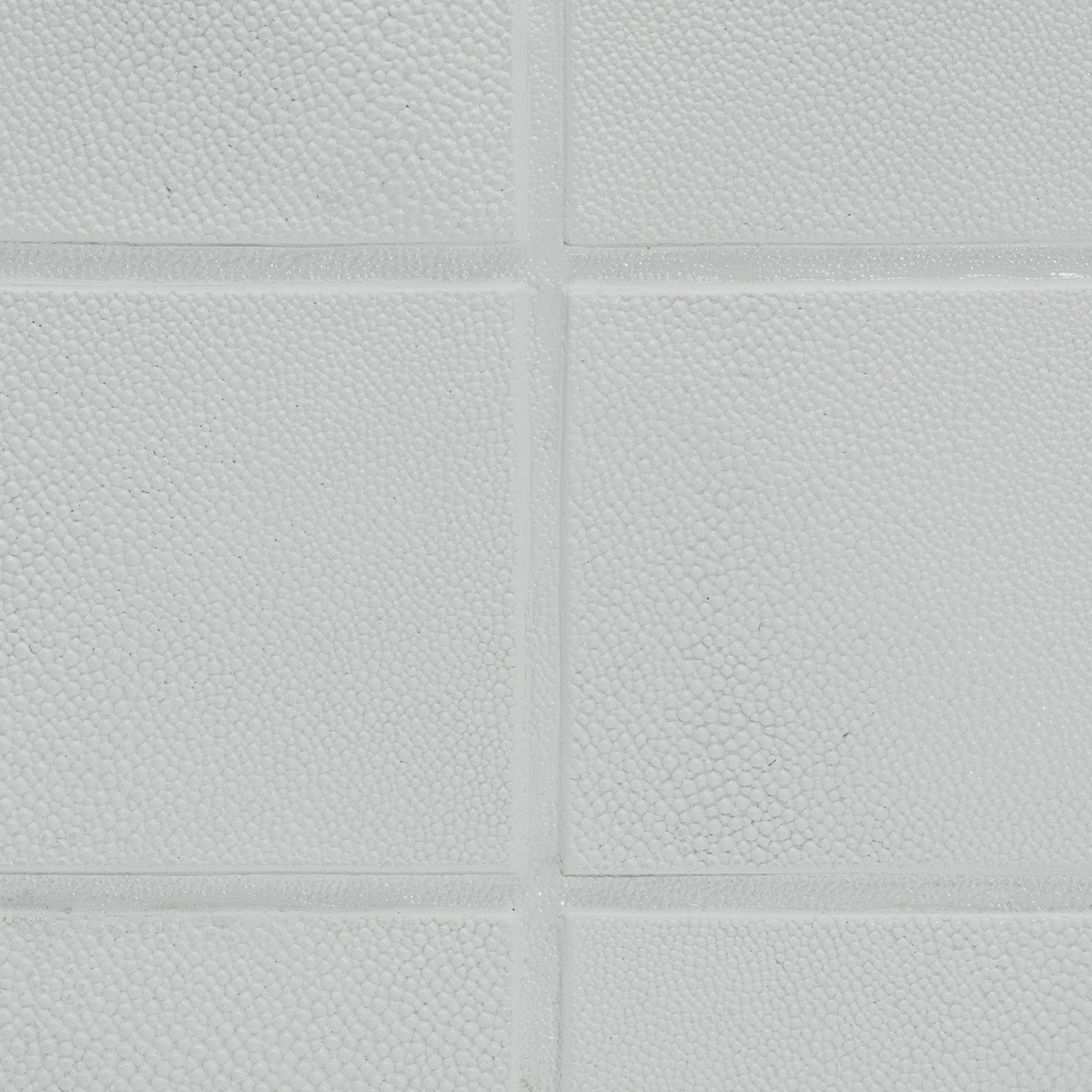 Waste Bin in White Shagreen by R&Y Augousti