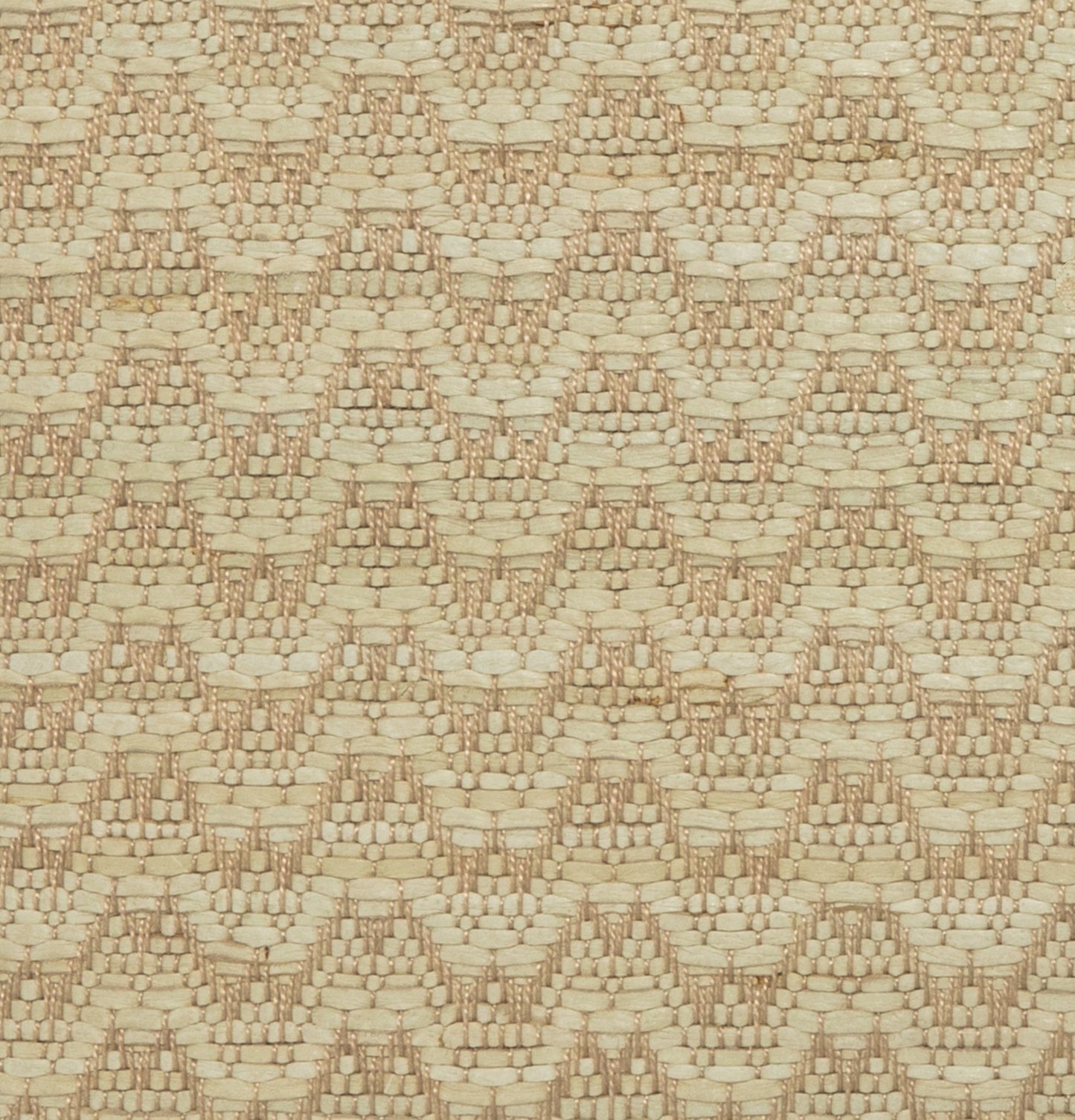 Tan Leather Chevron Pillow by MOGUL