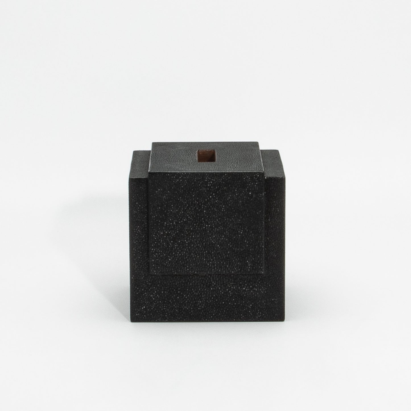 Tissue Box in Black Shagreen by R&Y Augousti