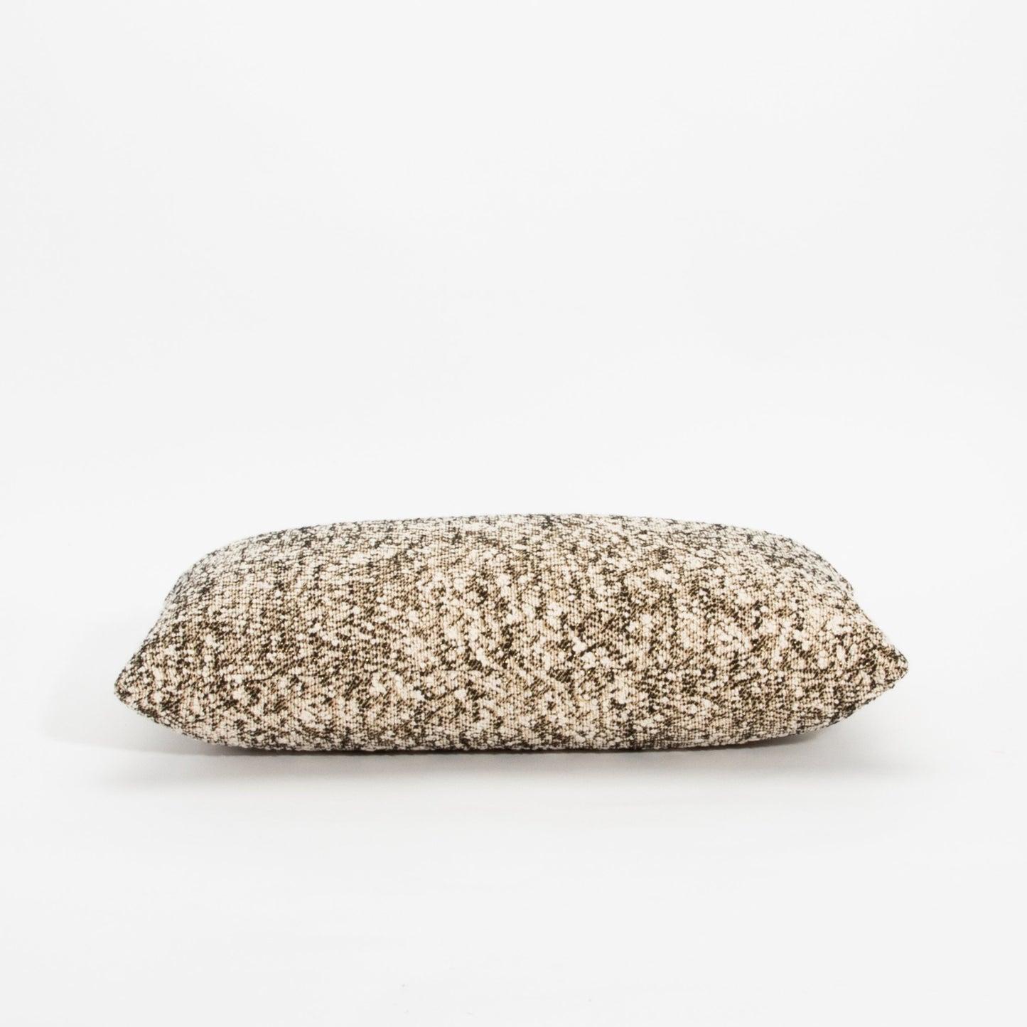 Light Woven Kidney Pillow with Elitis Fabric