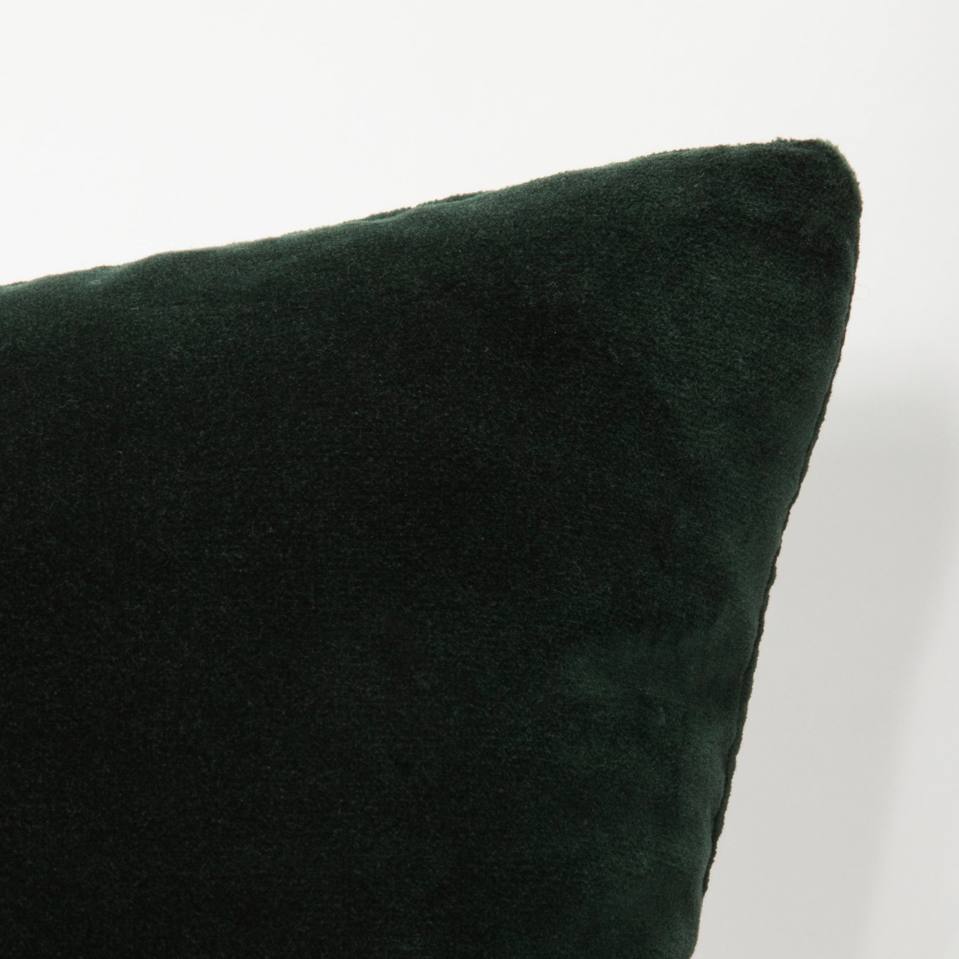Green Velvet Pillow by MOGUL