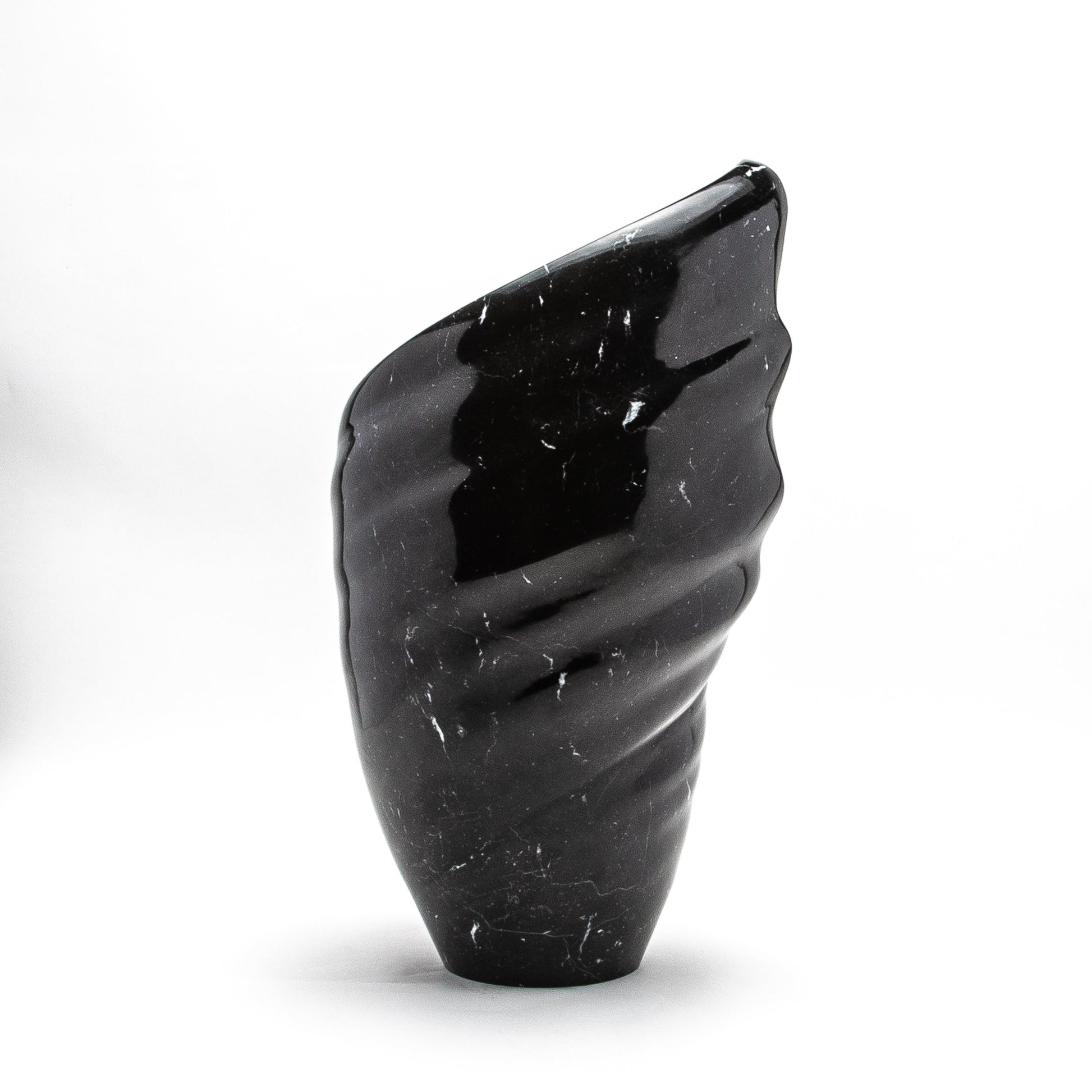 Vase Le Grand Noir Marquina Marble by Barberini and Gunnell