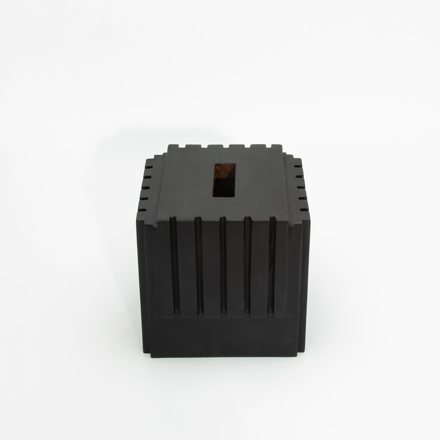 Tissue Box in Black Oak Detail by R&Y Augousti