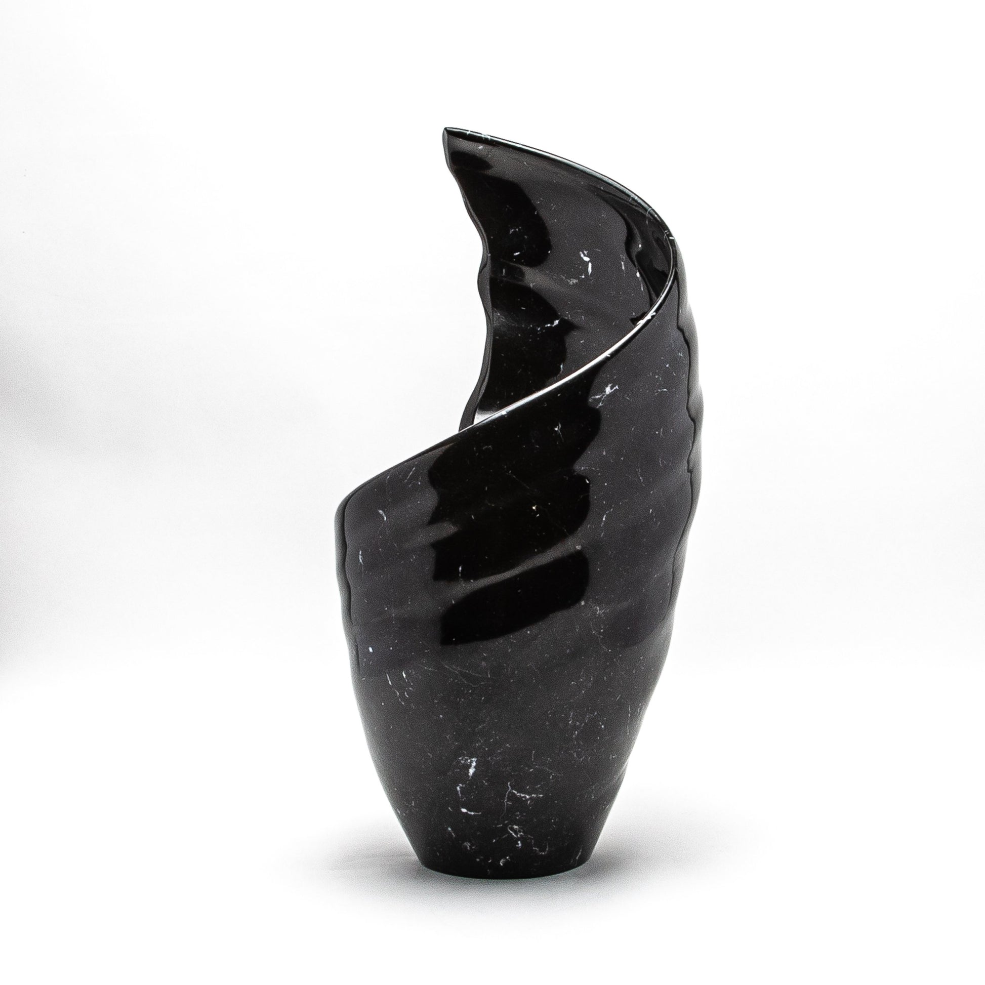 Vase Le Grand Noir Marquina Marble by Barberini and Gunnell