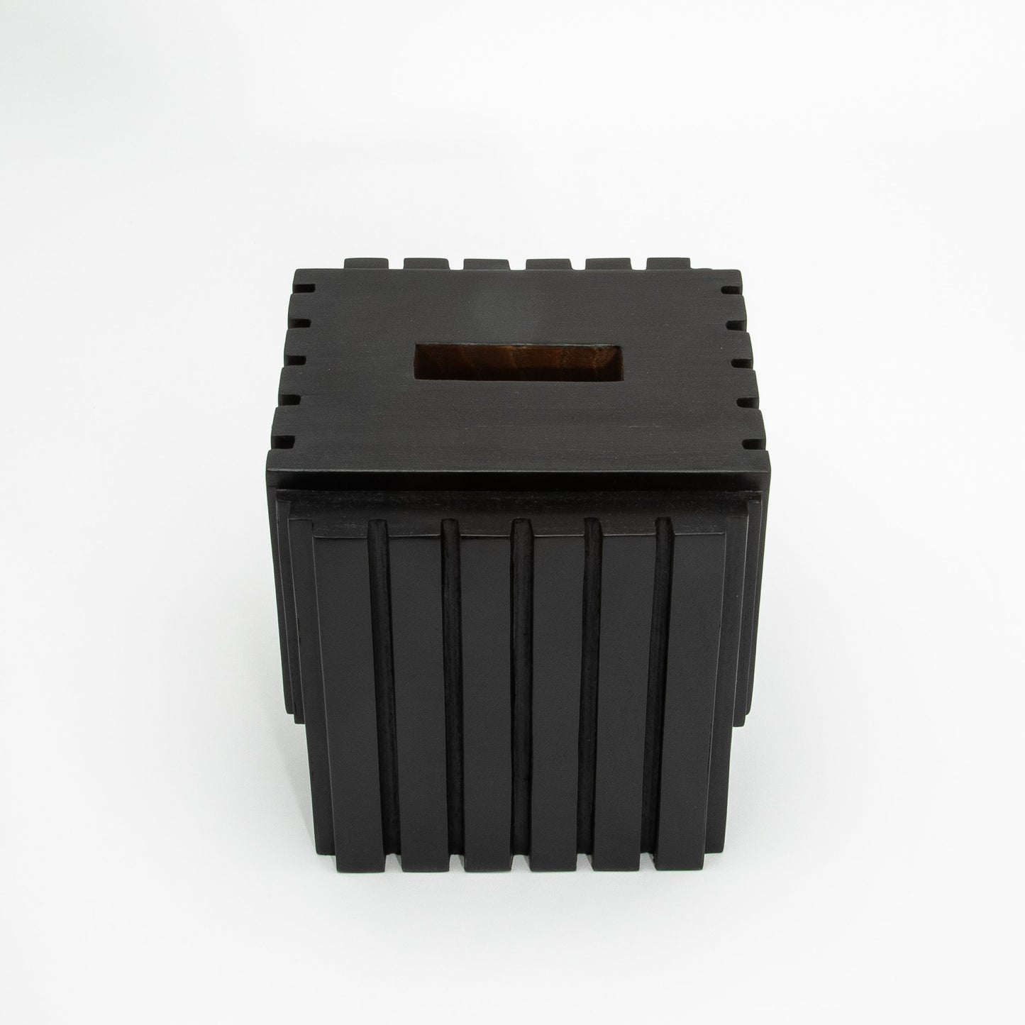 Tissue Box in Black Oak Detail by R&Y Augousti