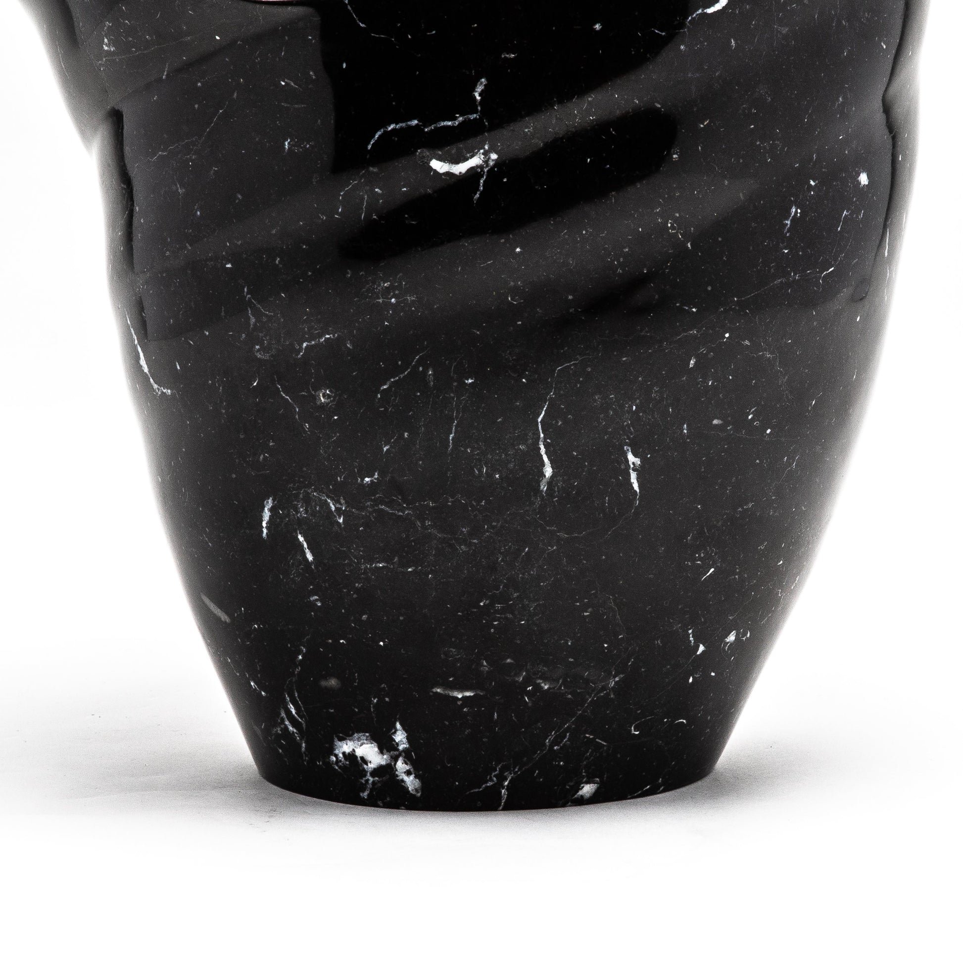 Vase Le Grand Noir Marquina Marble by Barberini and Gunnell