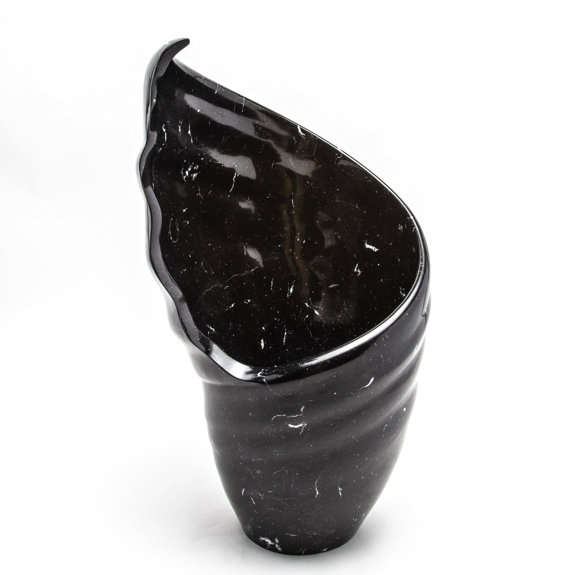 Vase Le Grand Noir Marquina Marble by Barberini and Gunnell