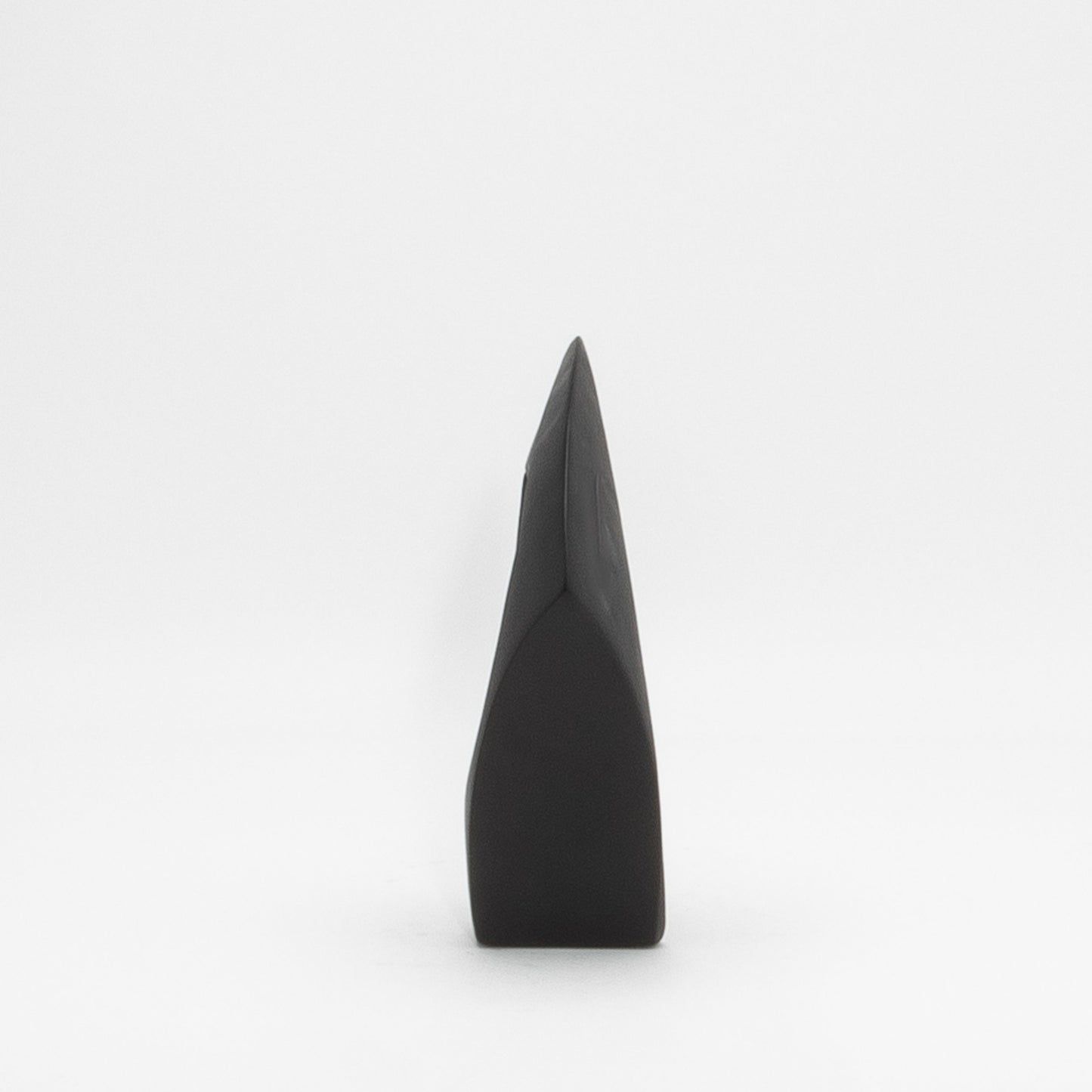 Modern Abstract Sculpture in Black Oak by Patrick Coard Paris