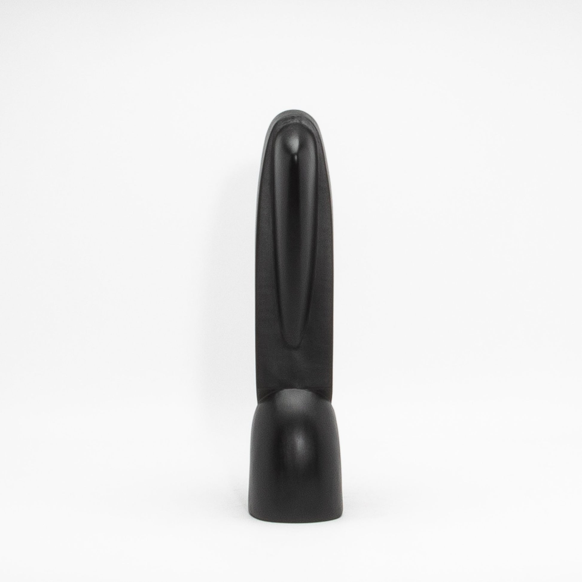 Modern Abstract Sculpture in Black Oak by Patrick Coard Paris